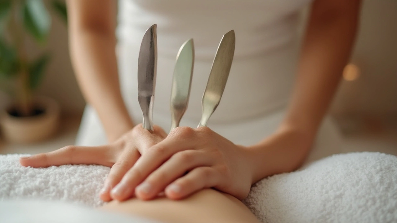 Was sollte man vor einer Knife Massage beachten?