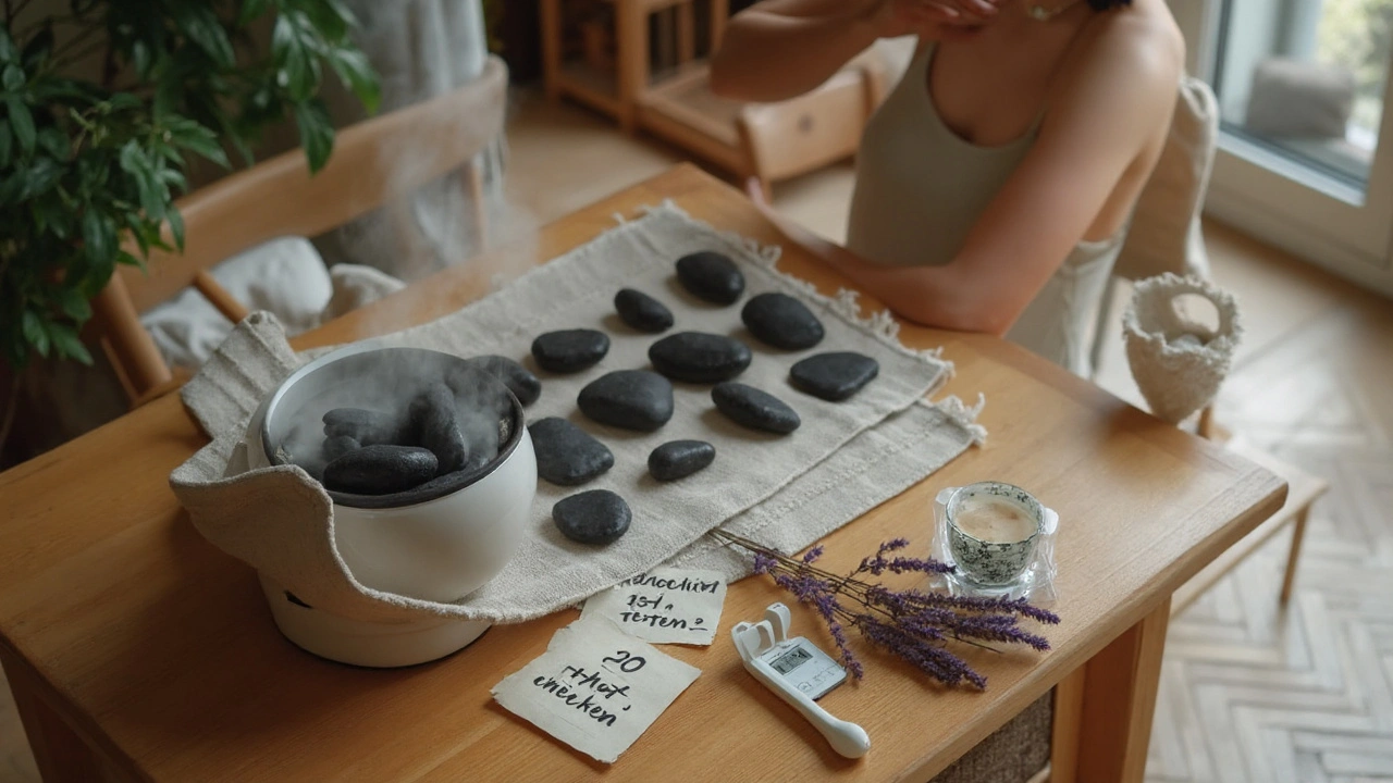 Steintherapie & Hot‑Stone‑Massage: Wirkung, Anwendung und Sicherheit