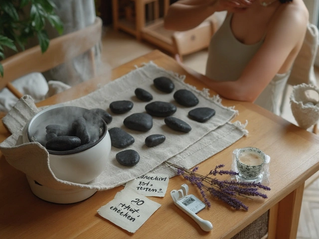 Steintherapie & Hot‑Stone‑Massage: Wirkung, Anwendung und Sicherheit
