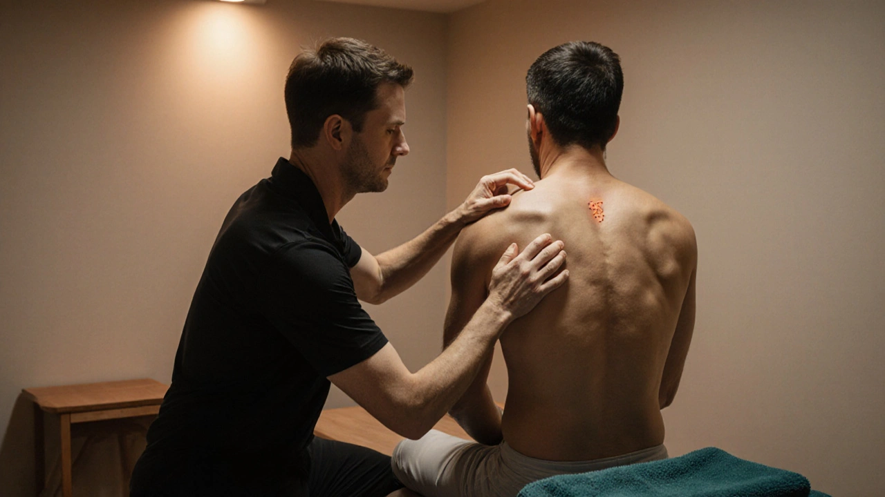 Neuromuskuläre Massage: Wirksam gegen hartnäckige Schmerzen