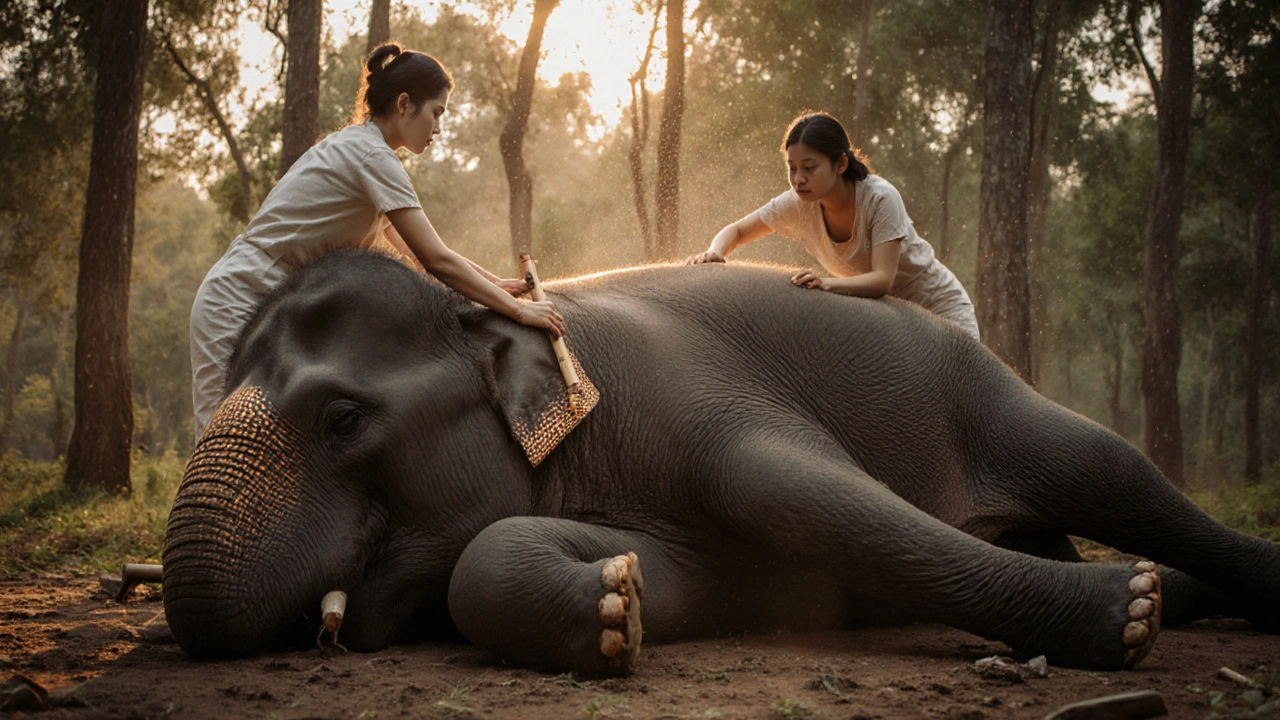 Exploring the Fascinating Realm of Elephant Massage