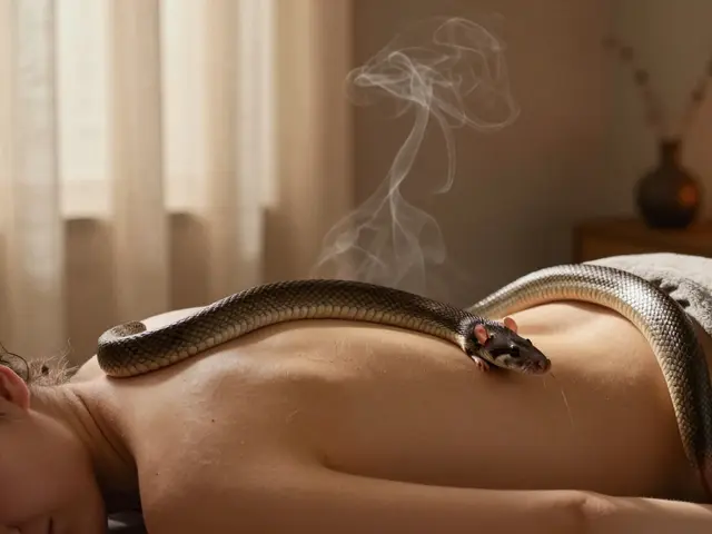 Die heilende Wirkung der Schlangenmassage: Was wirklich hinter der Methode steckt