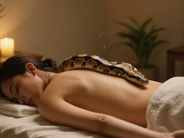 Angst vor Schlangen? Warum Schlangenmassagen tatsächlich helfen